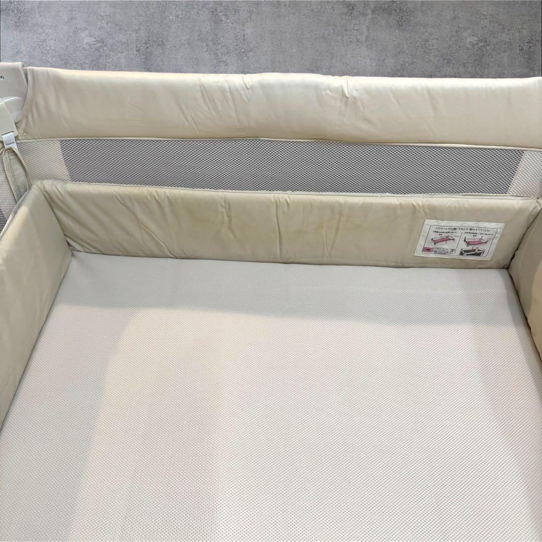 美品✨ Aprica アップリカ ココネルエアー ベビーベッド 折りたたみ式