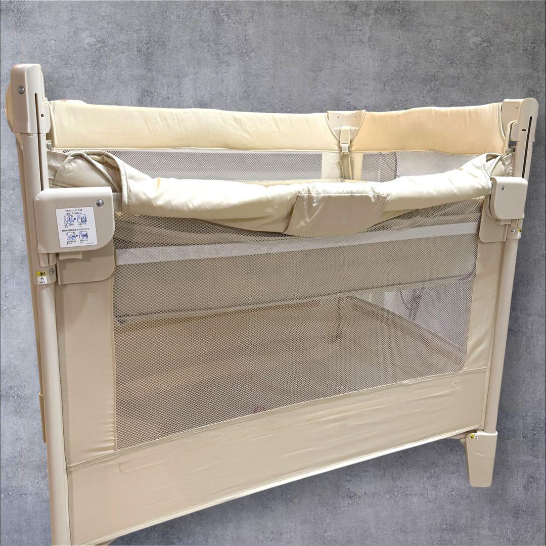 美品✨ Aprica アップリカ ココネルエアー ベビーベッド 折りたたみ式