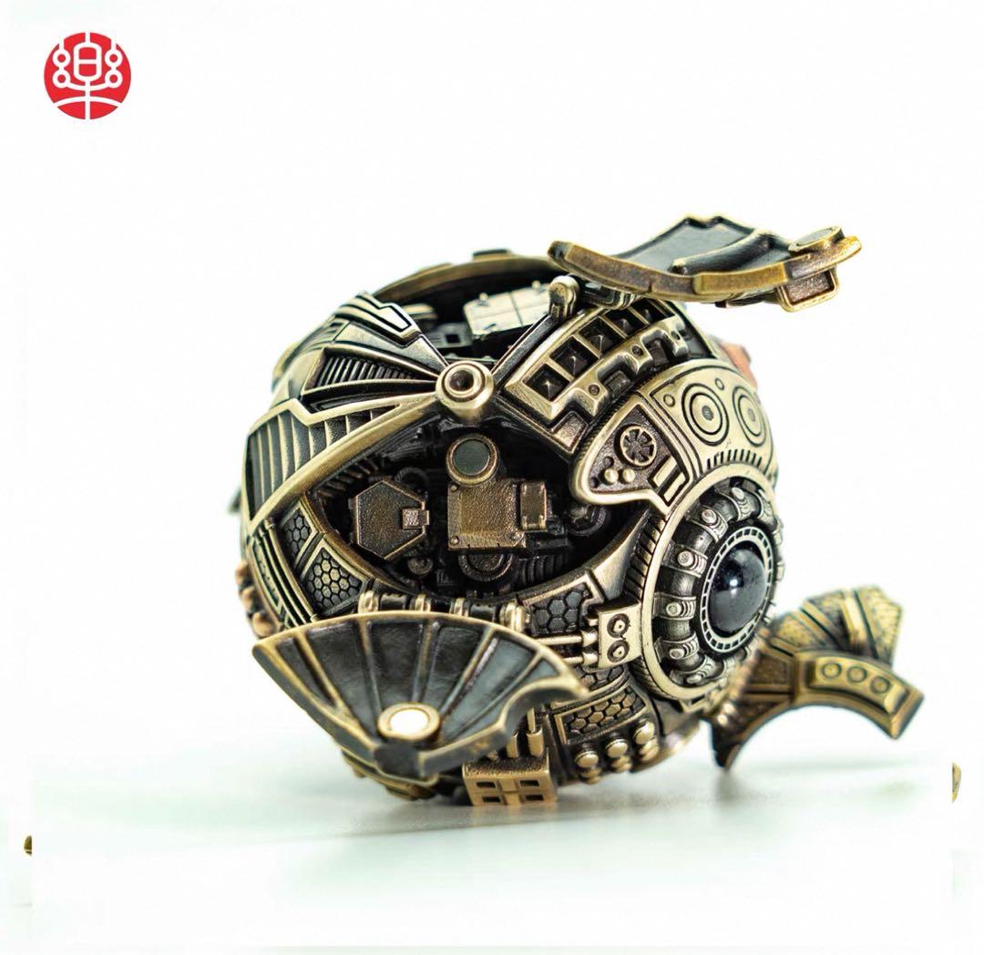 サイバーパンク　ボール　機械　置物　手持ち無沙汰