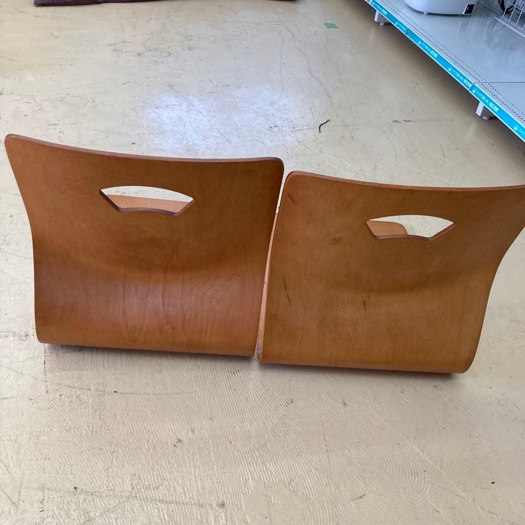 木製座椅 昭和レトロ 旅館 和室 6脚セット