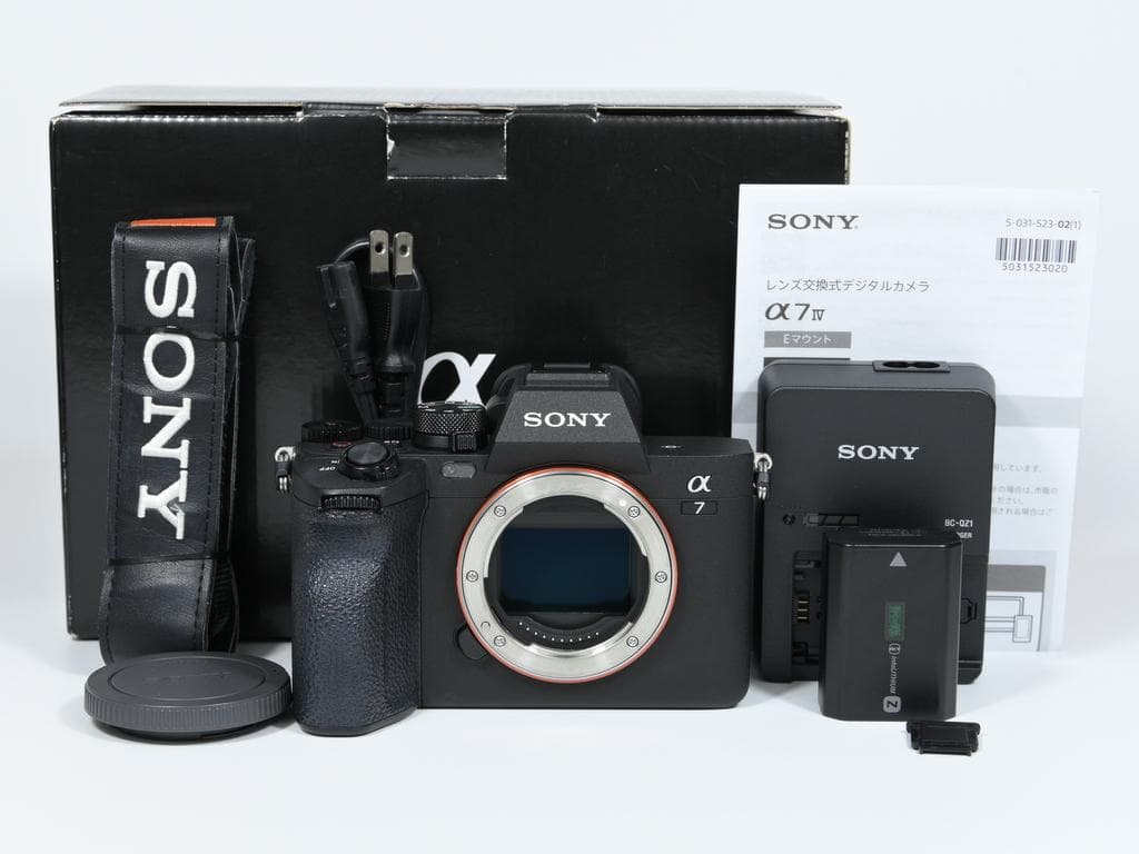 【美品】 SONY α7 IV ILCE-7M4 ボディ 《ショット数4052》