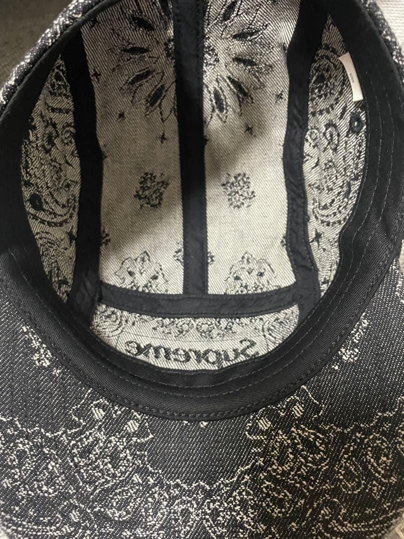 帽子 Supreme Bandana Jacquard Denim Camp Cap