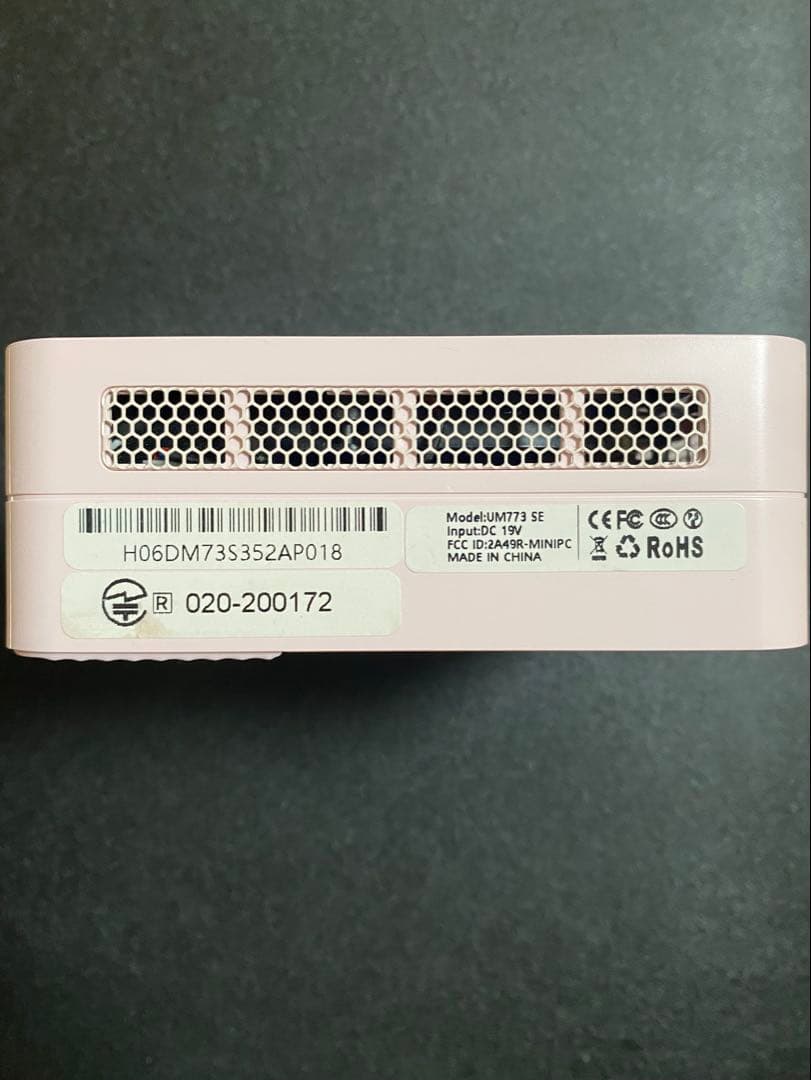 MINISFORUM UM773SE 桜エディション ミニPC