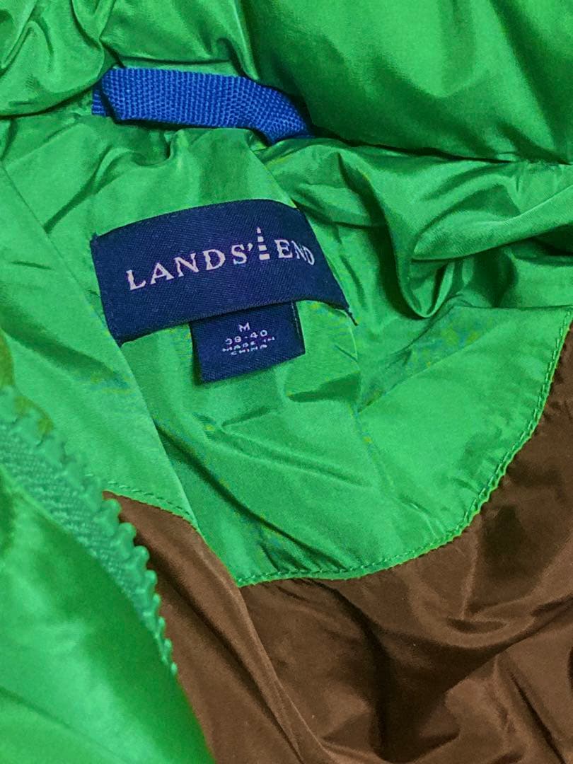 緑色 ダウンジャケット フード付き