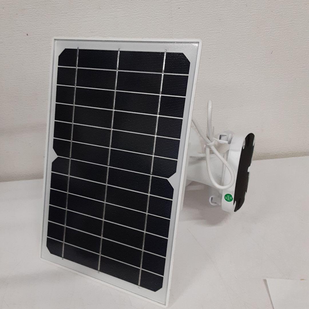 ソーラーパネル付き防犯カメラ　1107-015