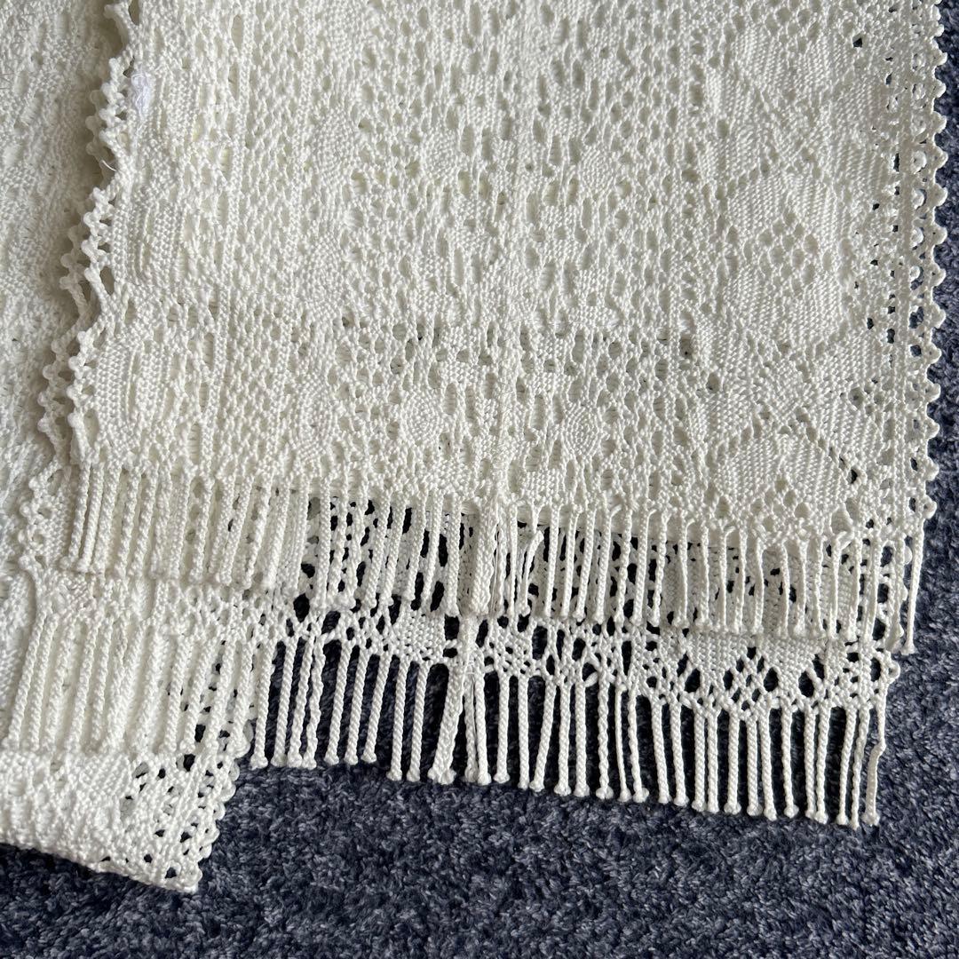 撫松庵　レース半幅帯