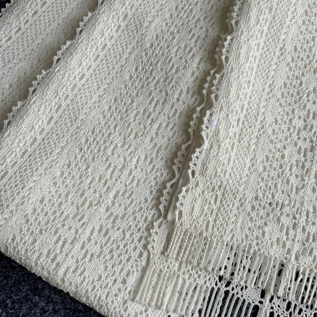 撫松庵　レース半幅帯