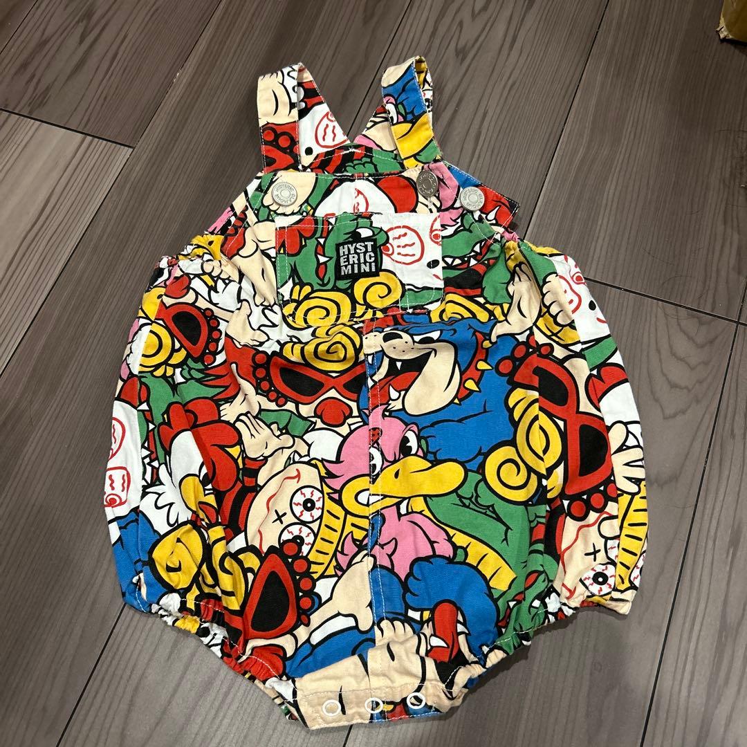 ヒステリックミニ　ダルマオールロンパース M (90cm)