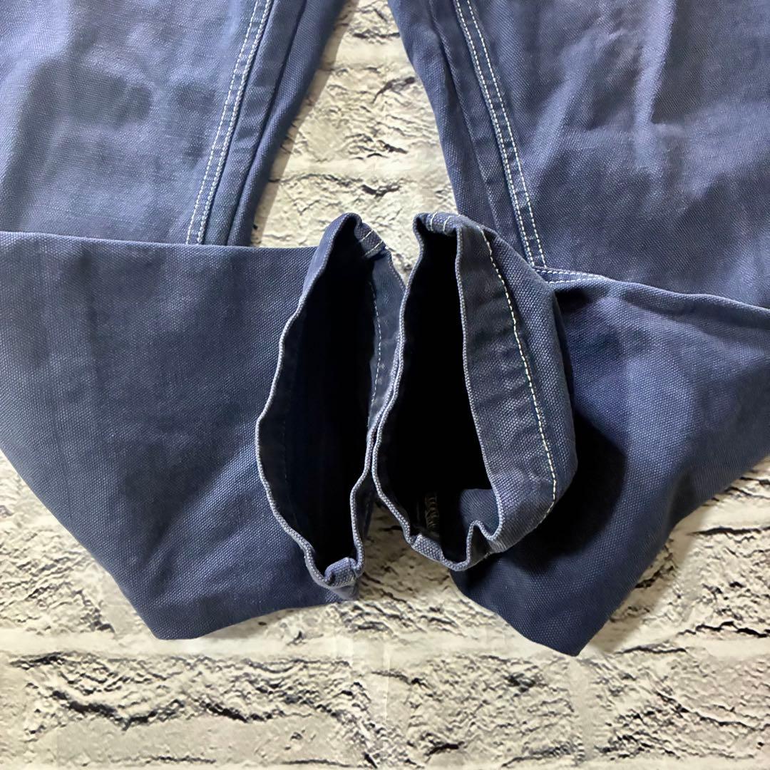 stussy ステューシー ダブルニーワークパンツ 32 ネイビー