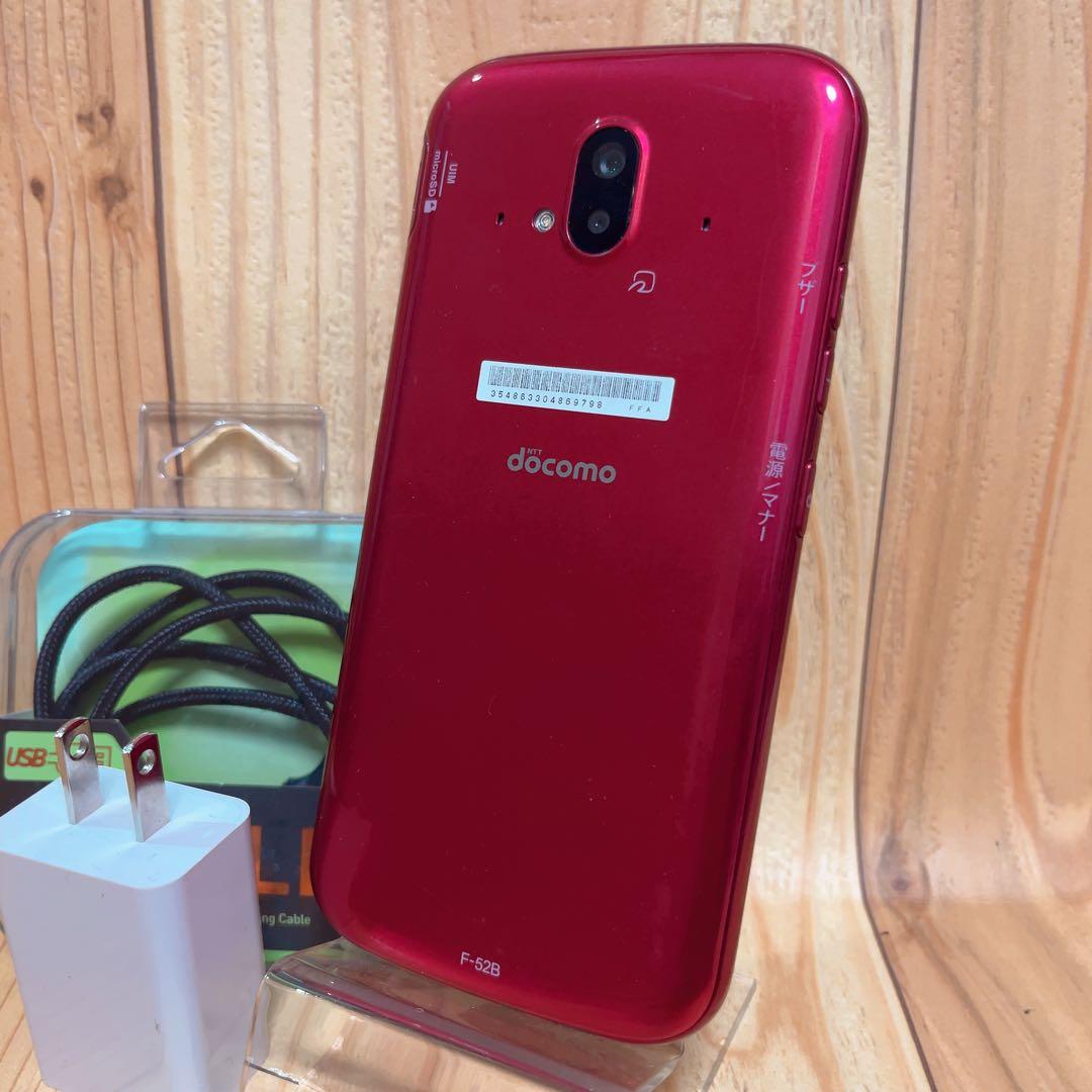 SIMフリー 本体 らくらくスマートフォン 64 GB 412 ピンク 電池良好