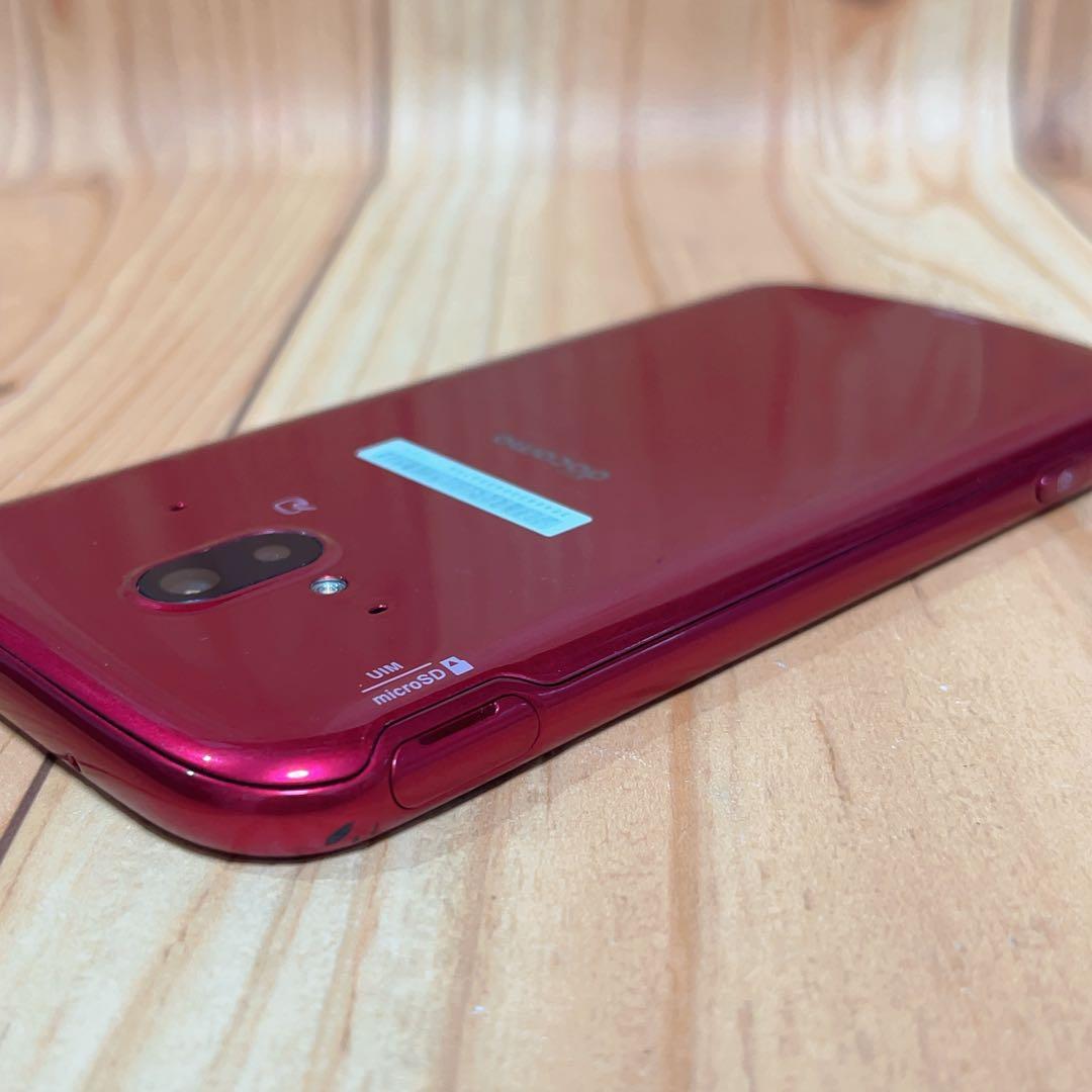 SIMフリー 本体 らくらくスマートフォン 64 GB 412 ピンク 電池良好