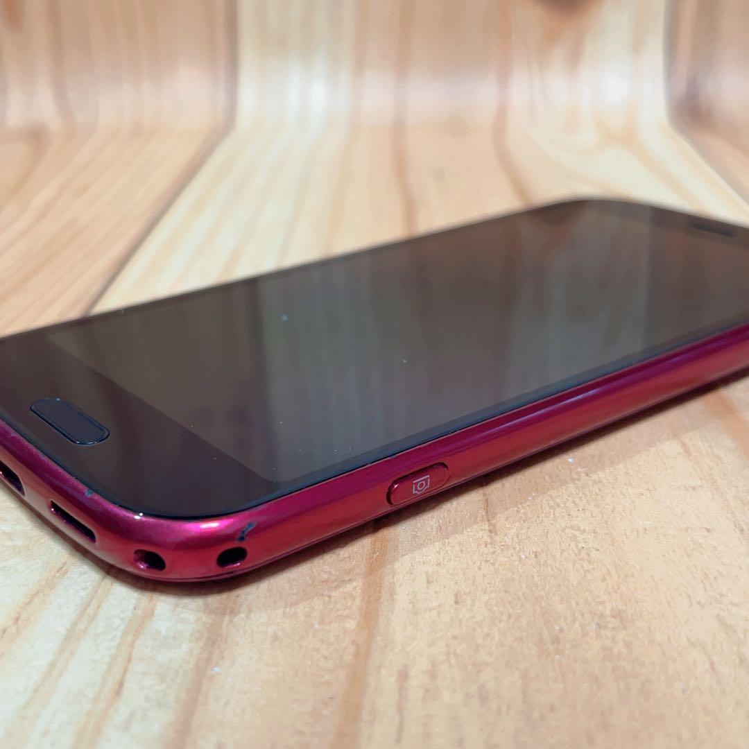 SIMフリー 本体 らくらくスマートフォン 64 GB 412 ピンク 電池良好