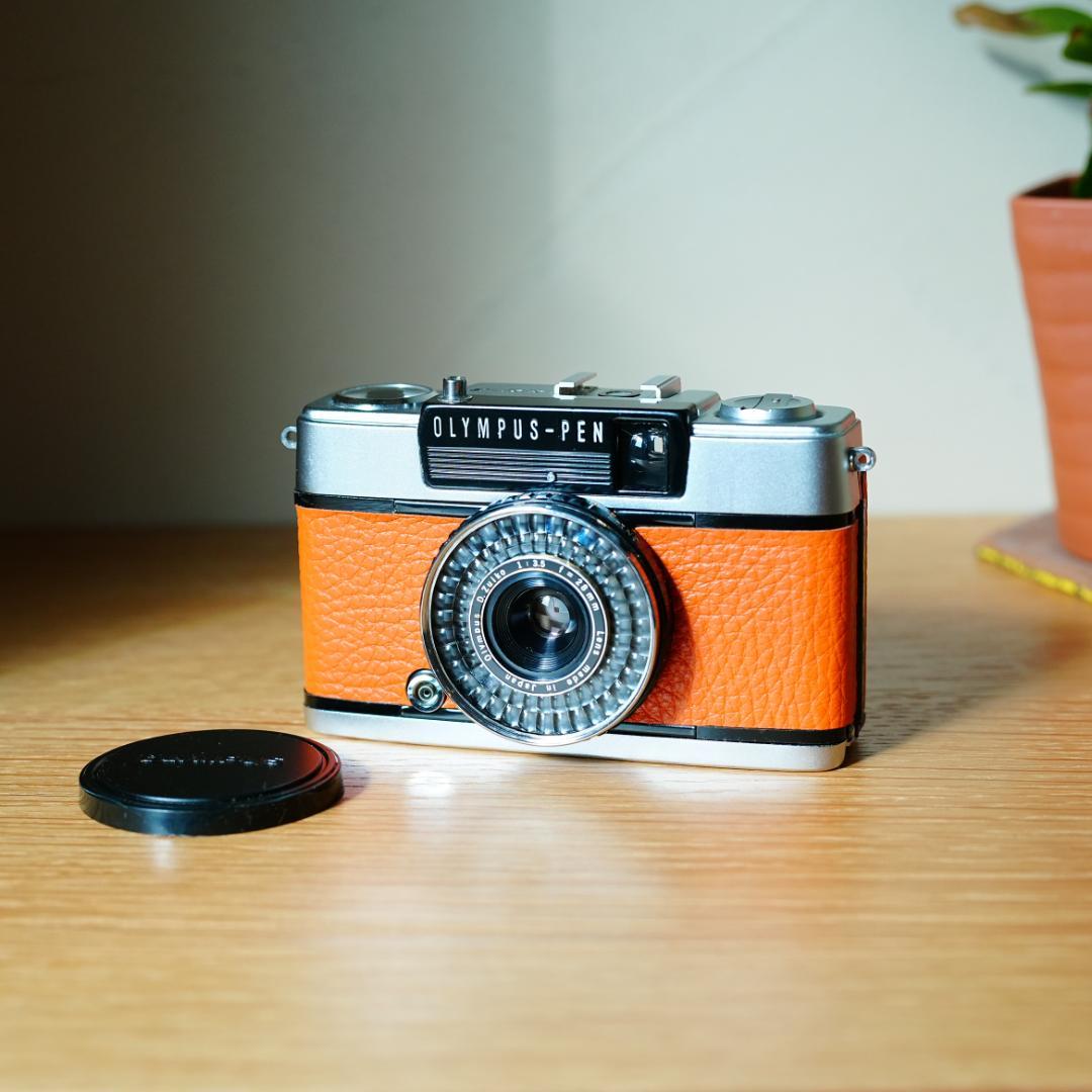 OLYMPUS PEN EE-3 オレンジ【整備済完動品】