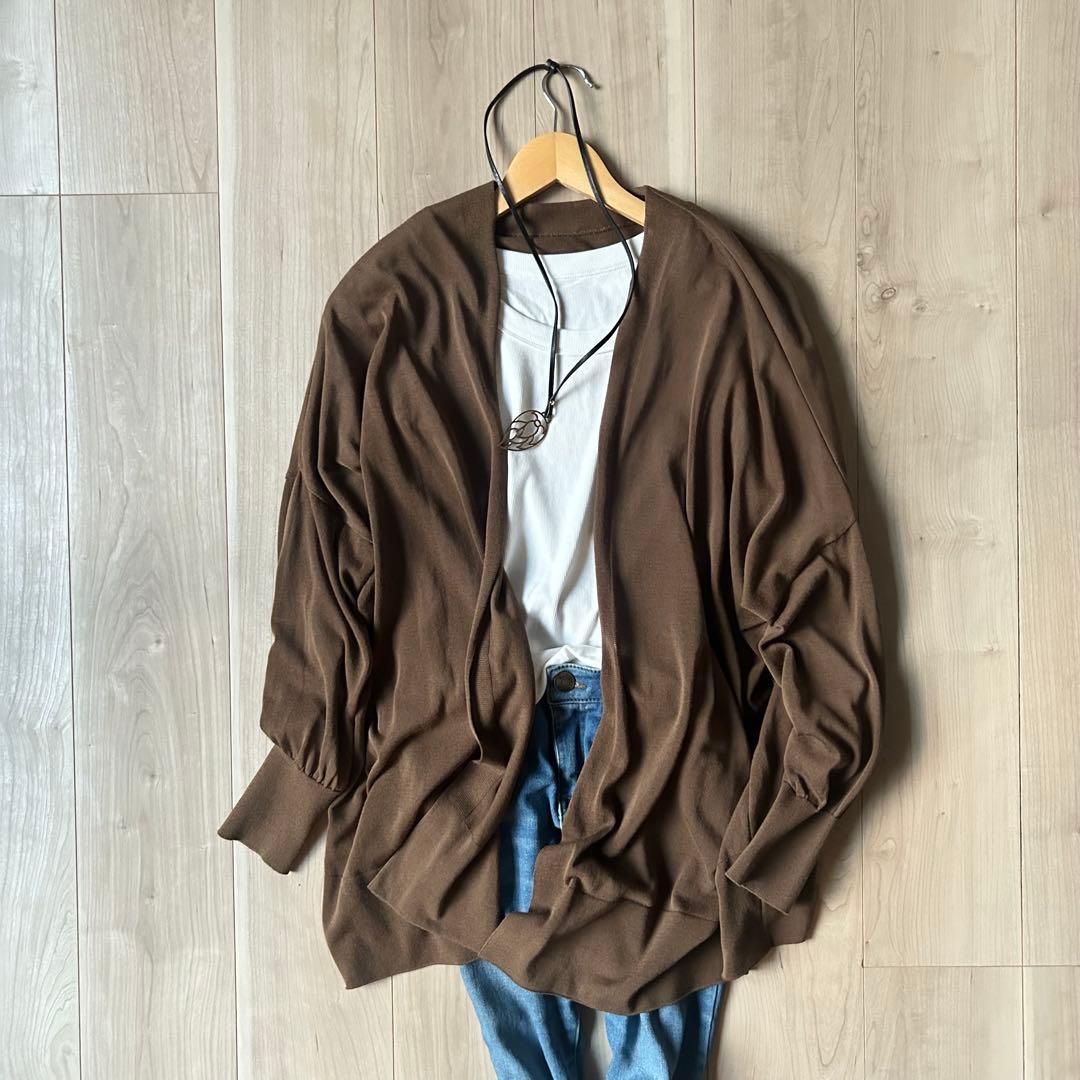 24SS＊ドゥーズィエムクラス shake code ショートカーディガン 薄手