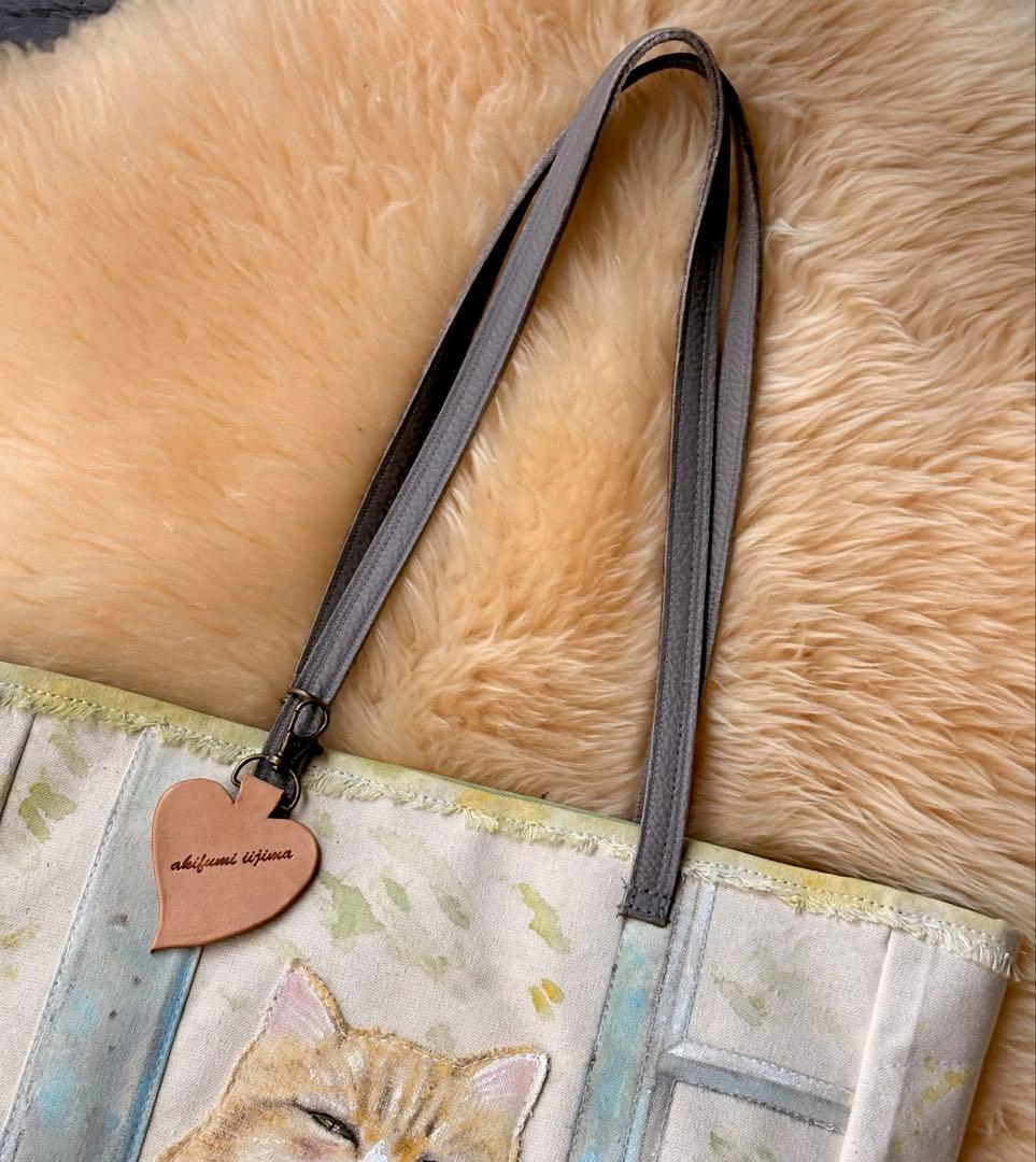 かおり様オーダーバッグ　トートバッグねこ