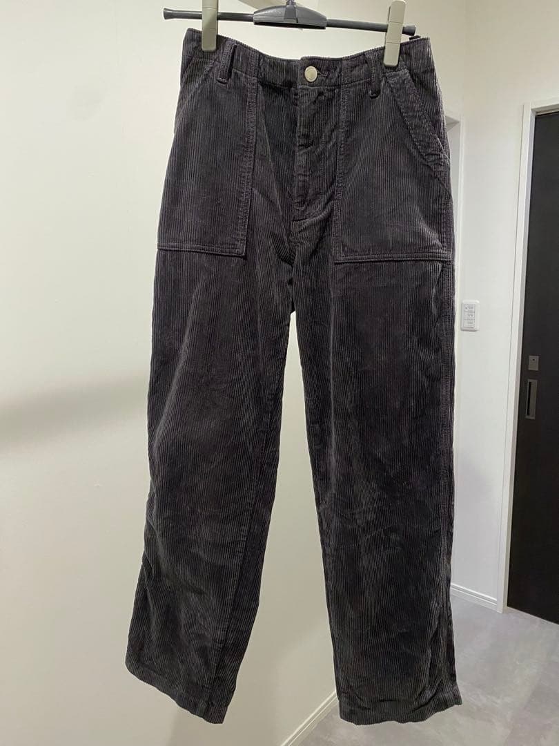 THN SHISHIKUI CORDUROY BAKER / ダークグレイ34