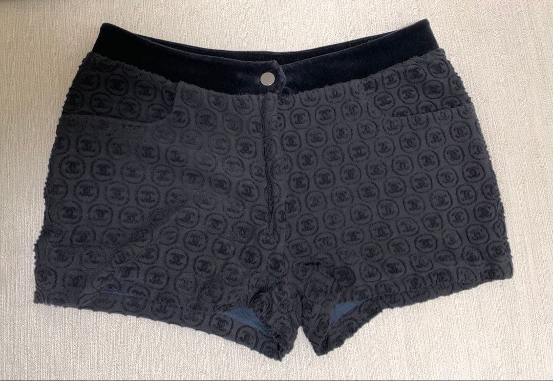 シャネル CHANEL ショートパンツ ココマーク ホットパンツ レア物