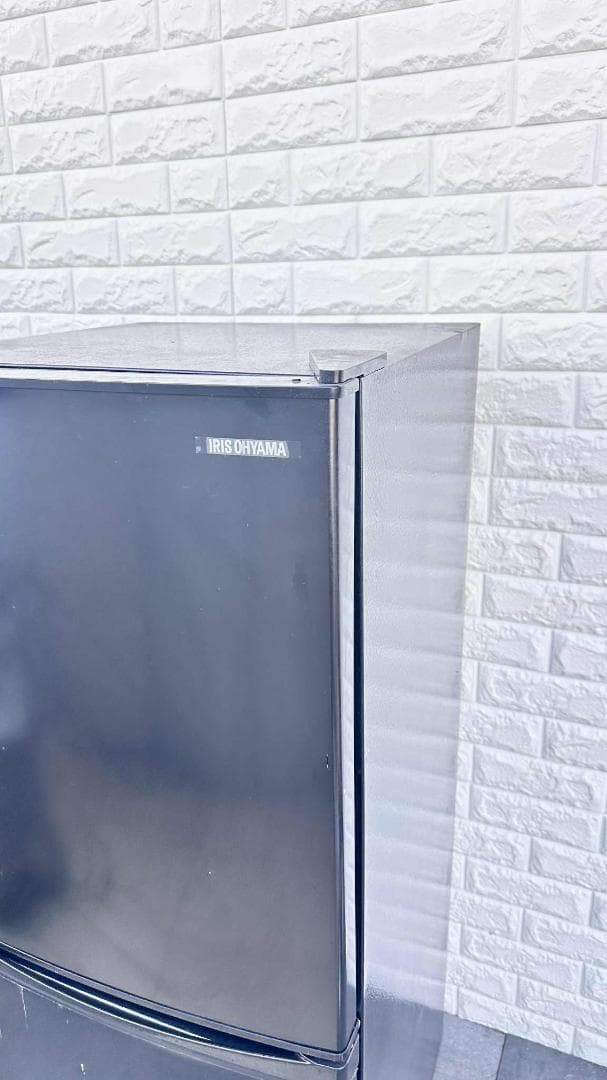 IRIS OHYAMA 冷凍・冷蔵庫 2ドア ブラック 2023年製