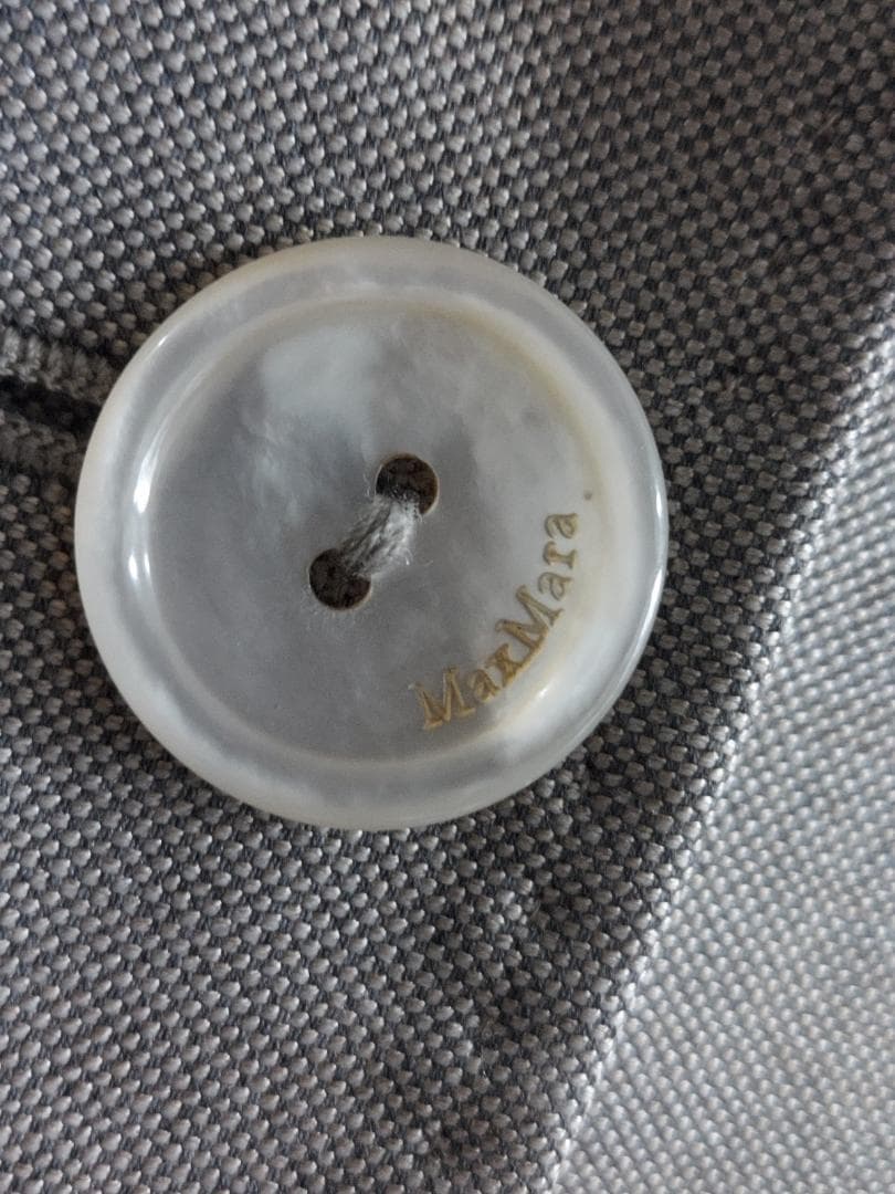 MaxMara マックスマーラ シルク混白タグ スカートスーツ セットアップ L