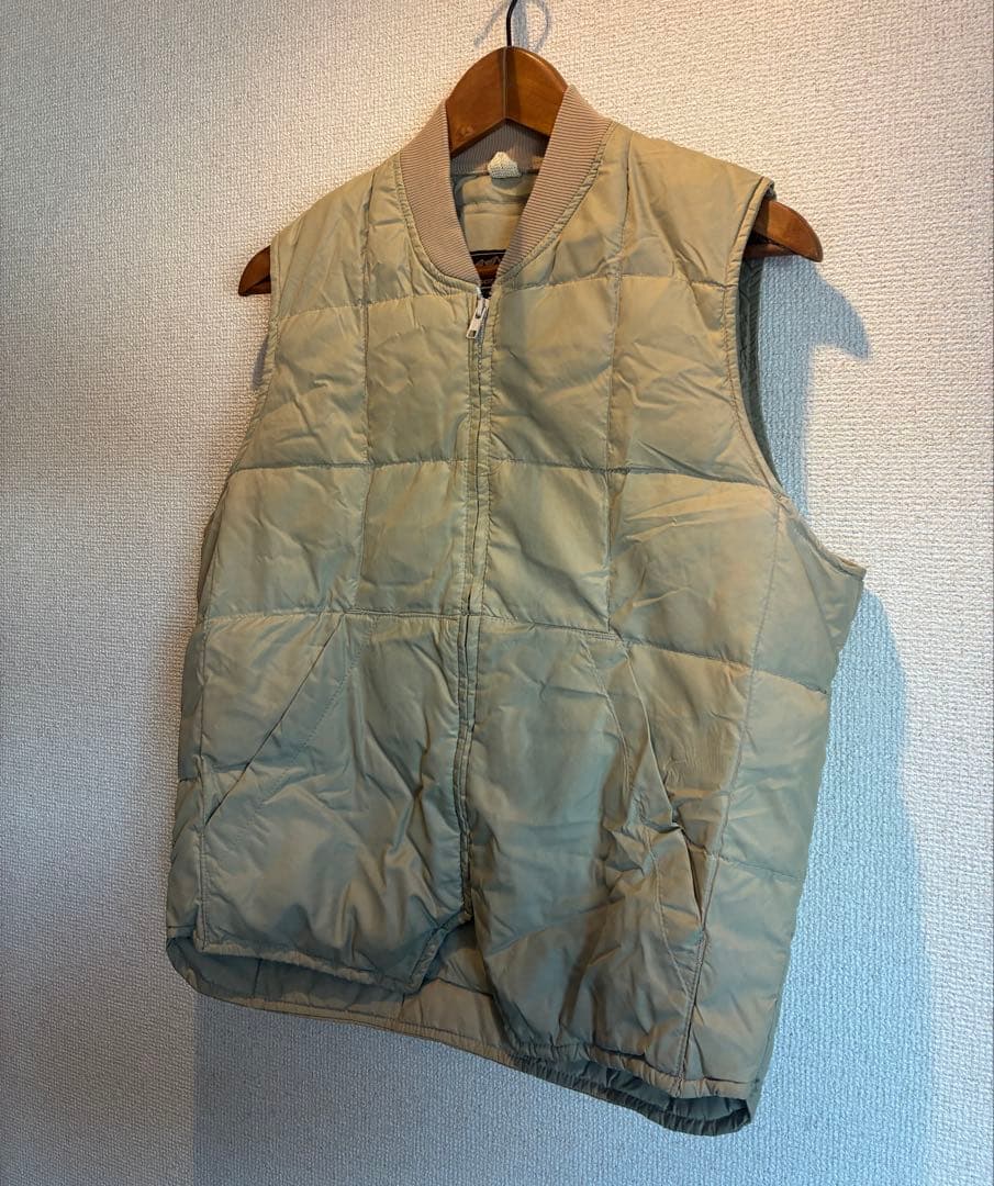 Eddie Bauer スカイライナーダウンベスト 38 黒タグ エディバウアー