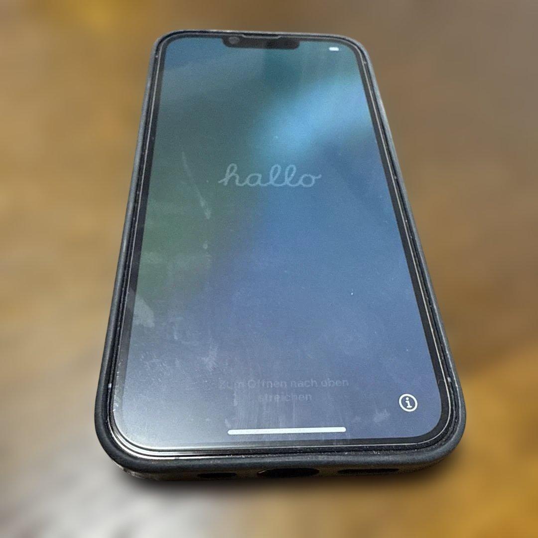 Apple iPhone 13pro シエラブルー レザーケース付き　128GB