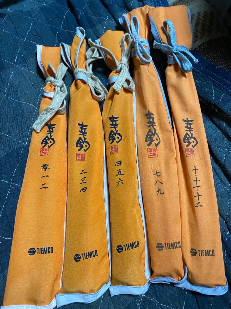 TIEMCO 「幸釣 」コンプリート 5本セット 竿袋付き 未使用