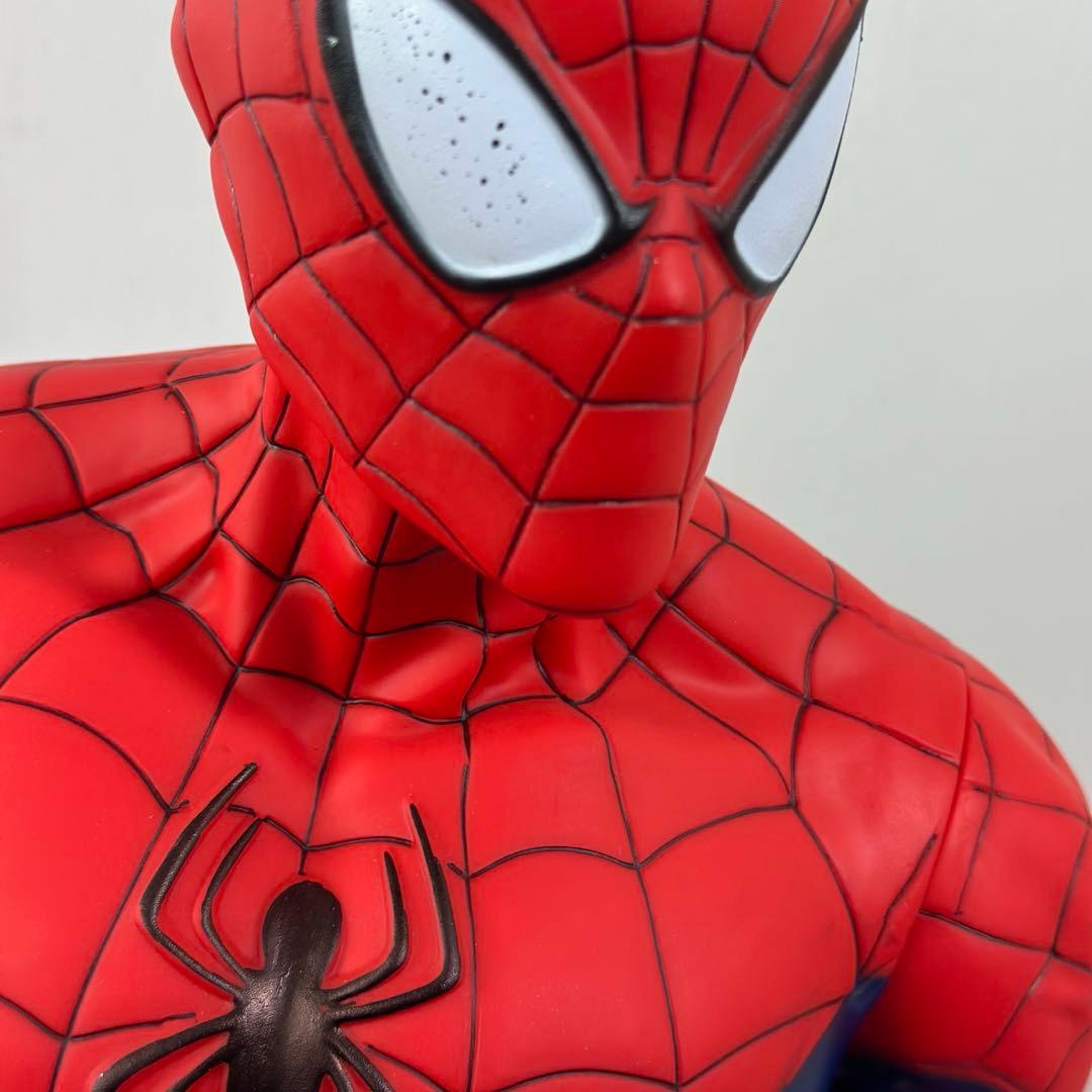 スパイダーマン80cm特大ソフビ フィギュア(訳あり)