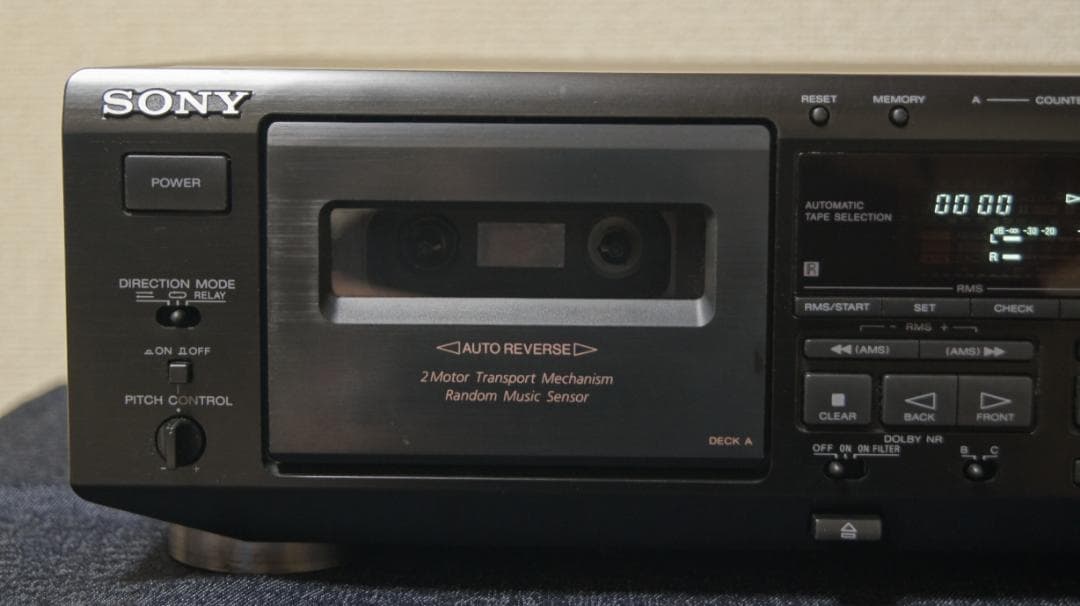 ソニー　カセットデッキ　TC-WE505 整備動作品