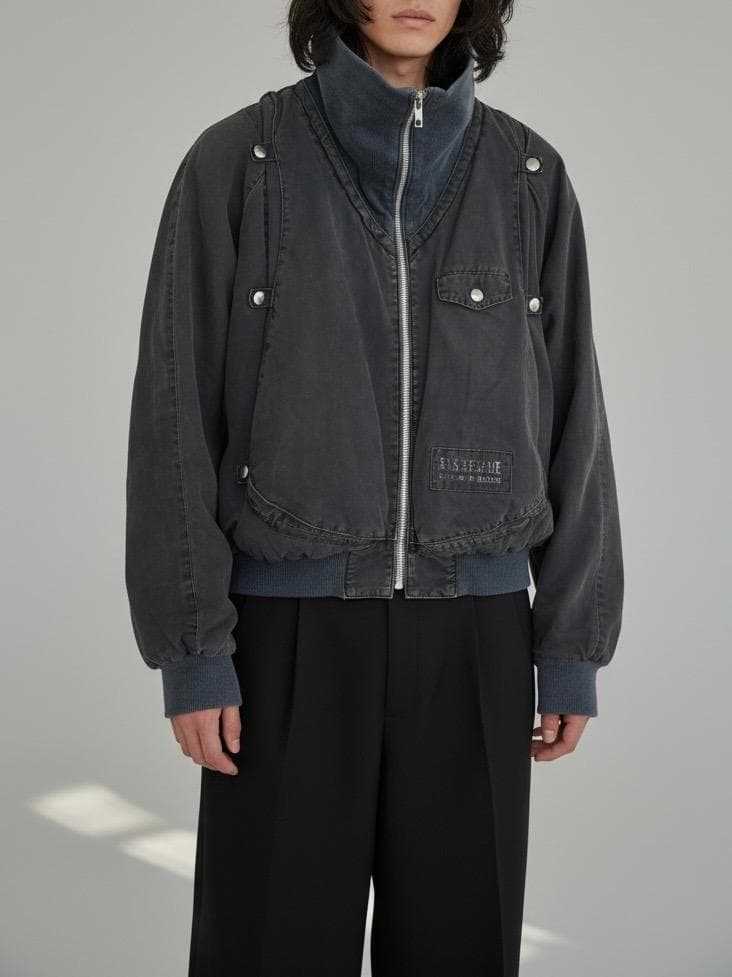 90s【MARITHE FRANÇOIS GIRBAUD】ショート変形ジャケット