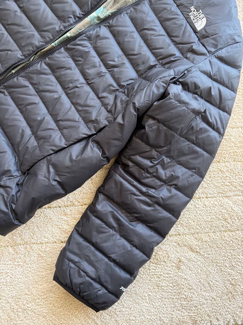 The North Face ダウンジャケット ブラック迷彩