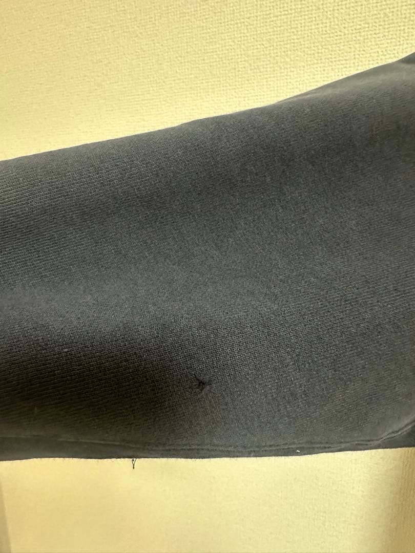 champion リバースウィーブ　ブラック　目あり　USA製　90's