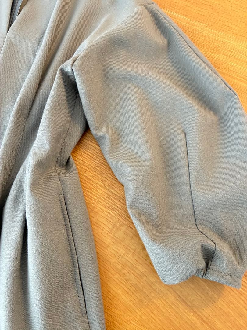 VERMEIL par iena ツイルウエストシェイプワンピース カーキグレー