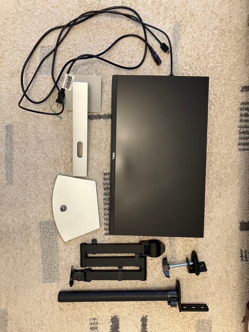 Dell 23.8インチモニター本体とスタンド一式