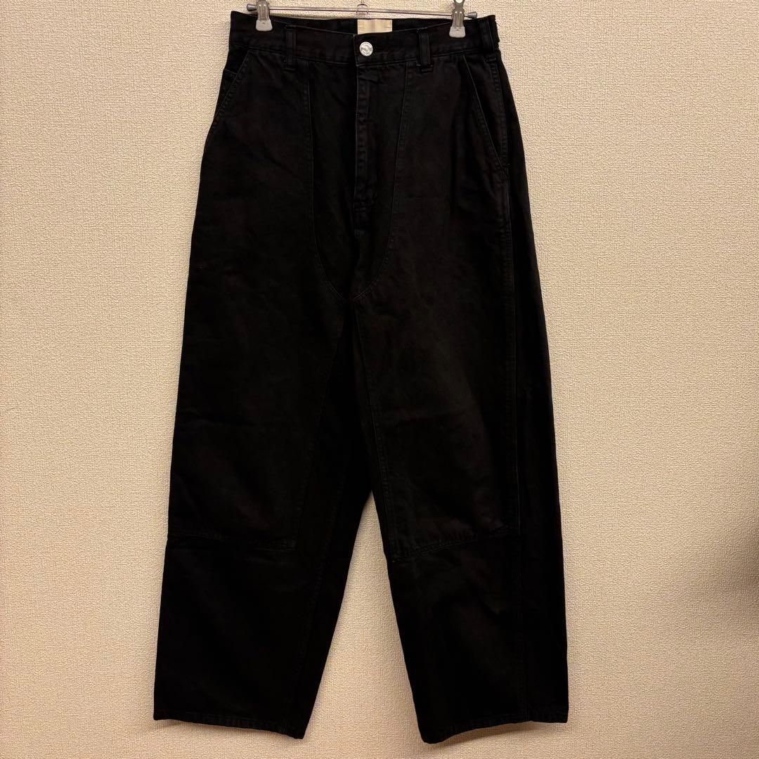 SHISHIKUI シシクイ　Painter pants BLACK