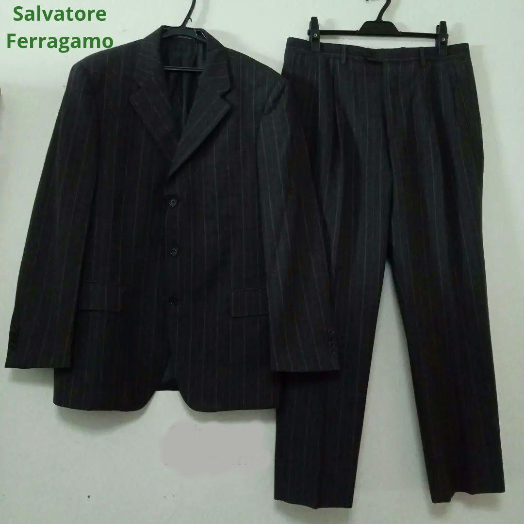 Salvatore Ferragamo スーツ スーパー110’sイタリア製