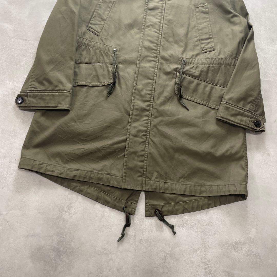 雰囲気抜群 機能性◯ バーバリーロンドン モッズコート ライナー付 カーキ M