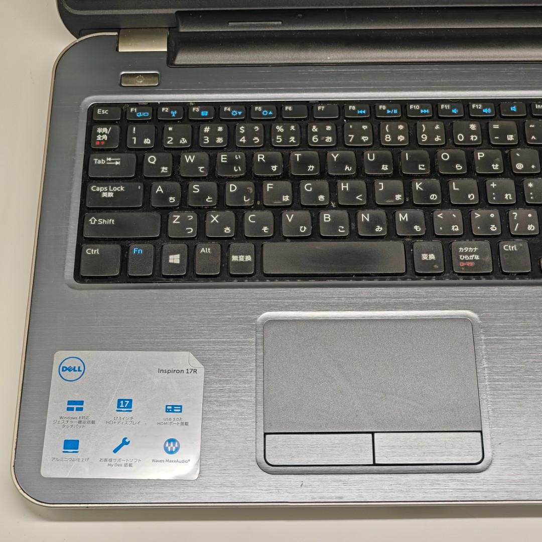 【DELL】高性能i7 SSD256GB 8GB 17.3インチ ノートPC