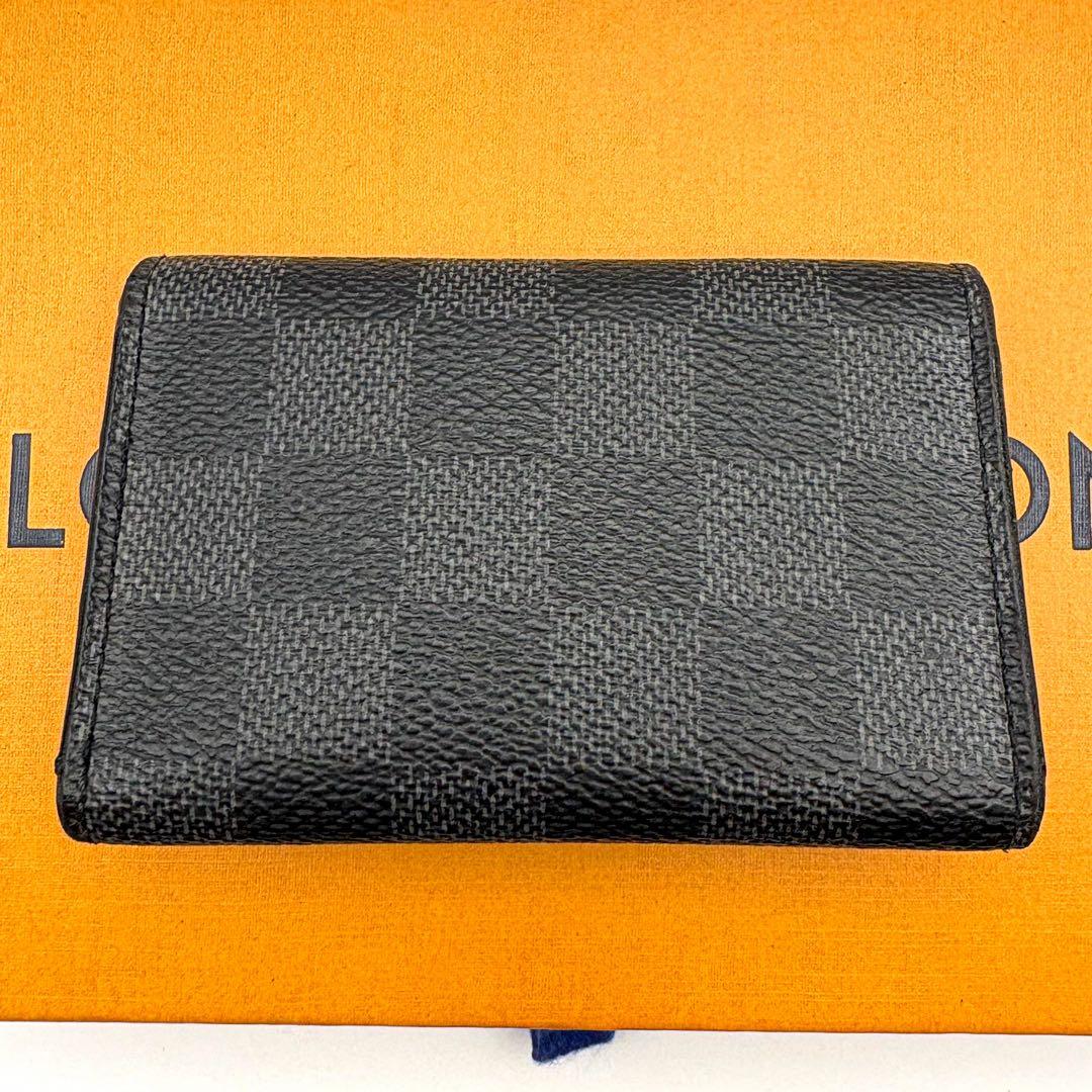 ルイヴィトン ダミエグラフィット ミュルティクレ6 キーケース 6連 黒