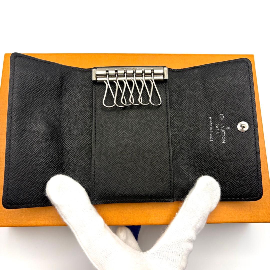 ルイヴィトン ダミエグラフィット ミュルティクレ6 キーケース 6連 黒