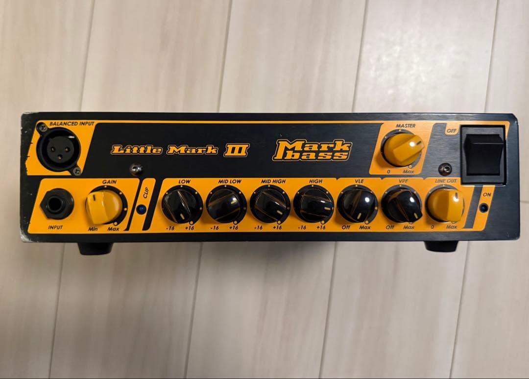 希少　値下げ　MarkBass LittleMark Ⅲ　専用ケース付き