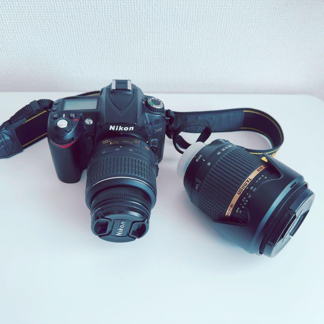 Nikon D90 18-55 タムロン 18-270 DiⅡ ジャンク品