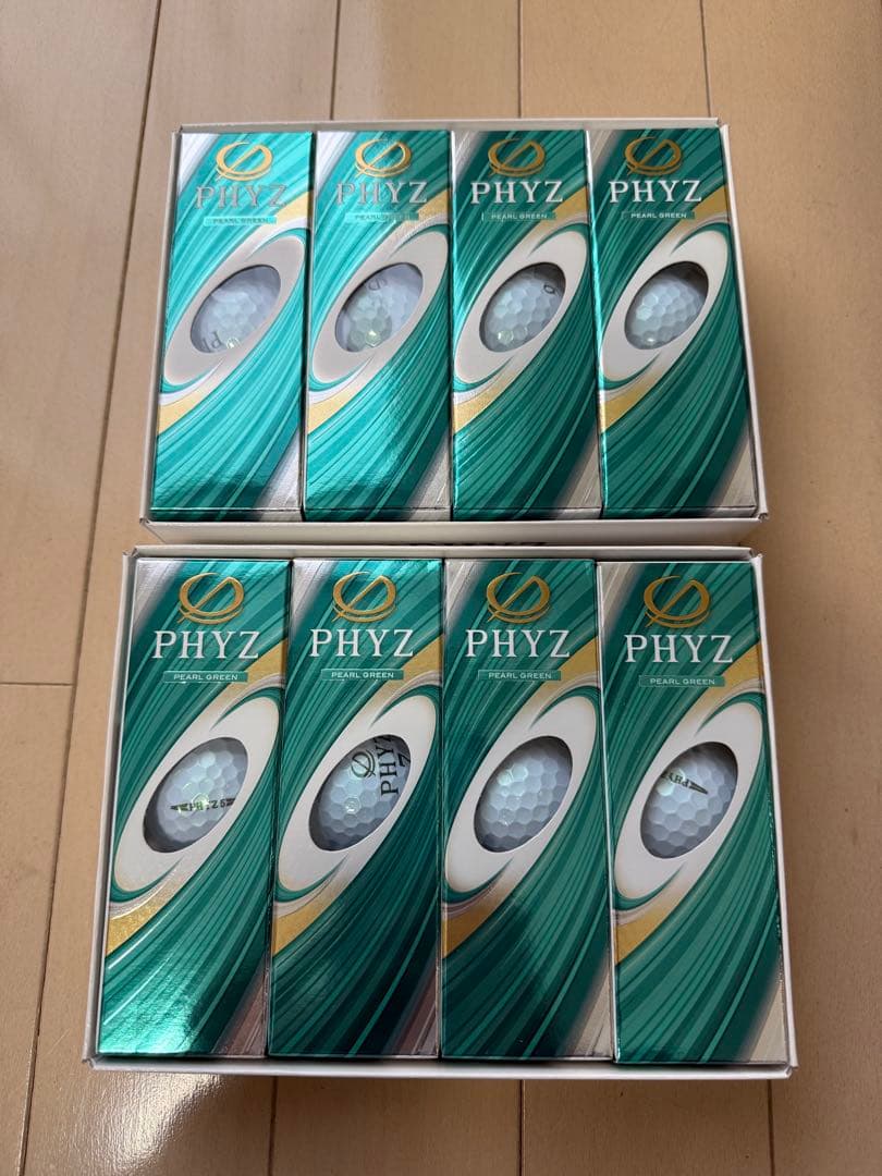 PHYZ 5 ファイズ ゴルフボール パールグリーン　2箱24個入り 新品
