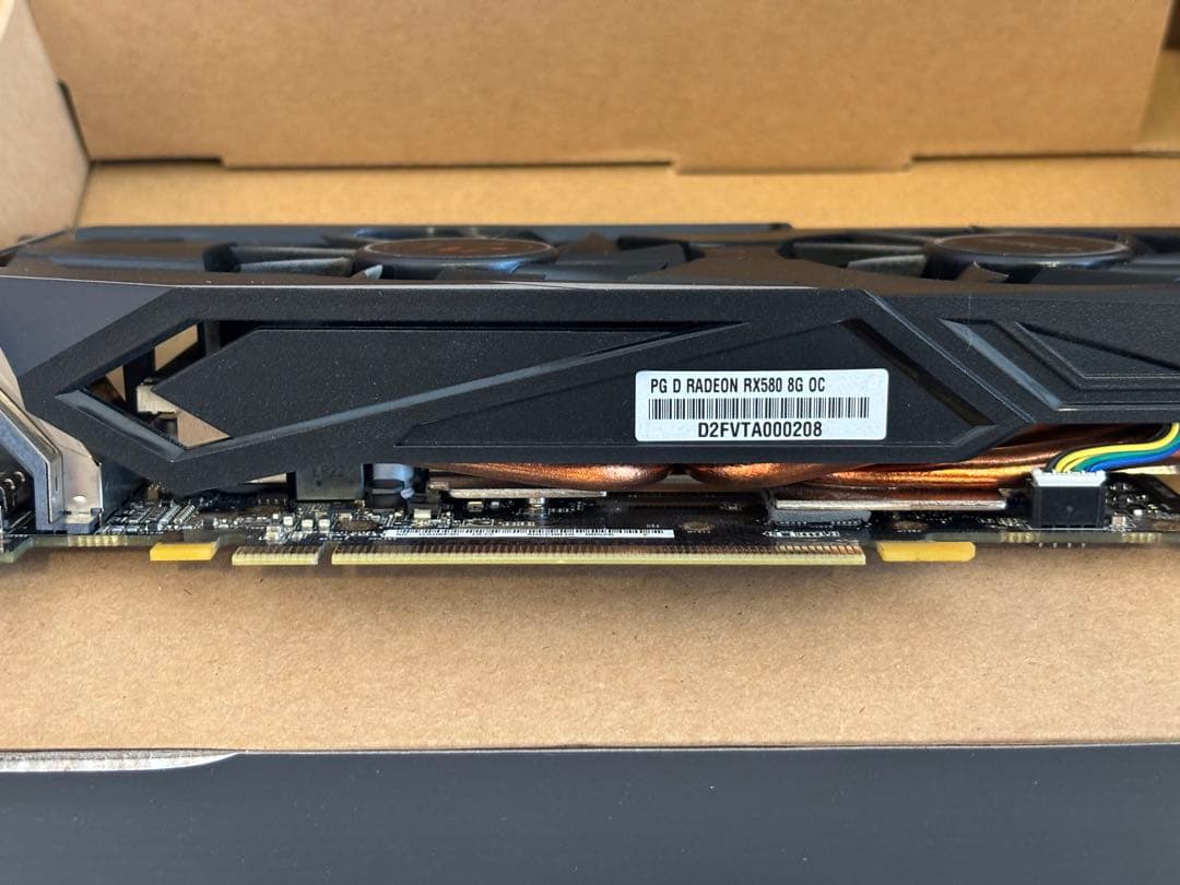 グラフィックボード・グラボ・ビデオカード ASRock AMD Radeon RX580 PG D 8GB OC