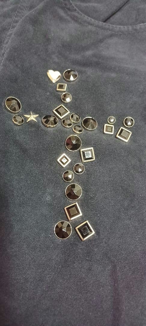 JUNYA WATANABE 黒 星刺繍 カジュアルパンツ M