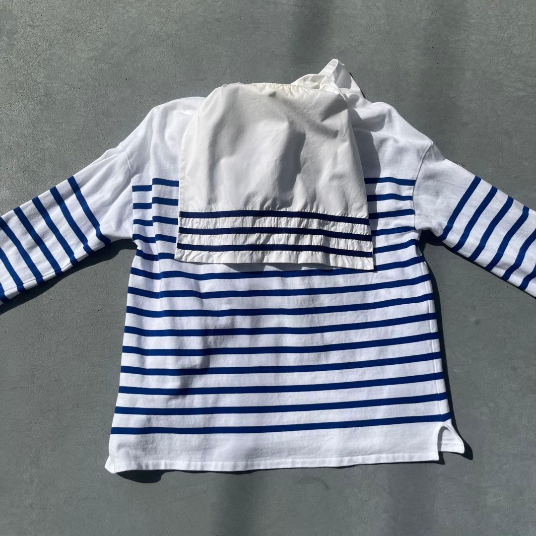 【ORCIVAL×BEAMS COUTURE】セーラーカラーシャツ