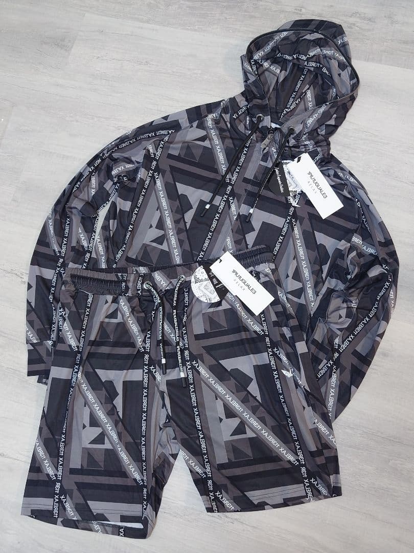 新品XXLサイズ 上下セット ラッシュガード 水着 スイムウェア セットアップ