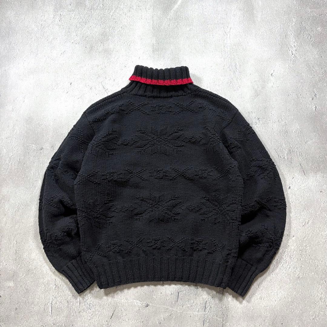 90s〜 Ralph Lauren 星条旗 Cotton Knit