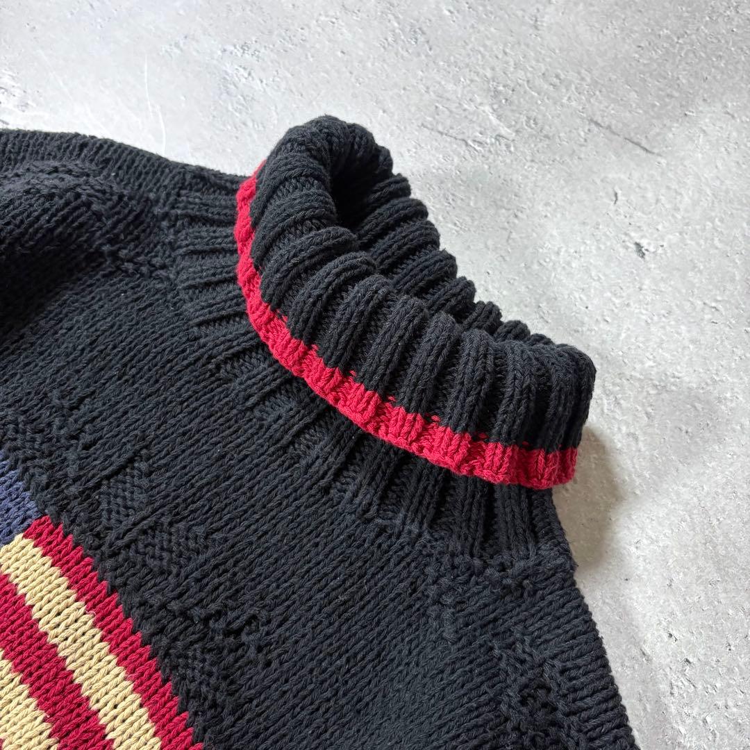 90s〜 Ralph Lauren 星条旗 Cotton Knit