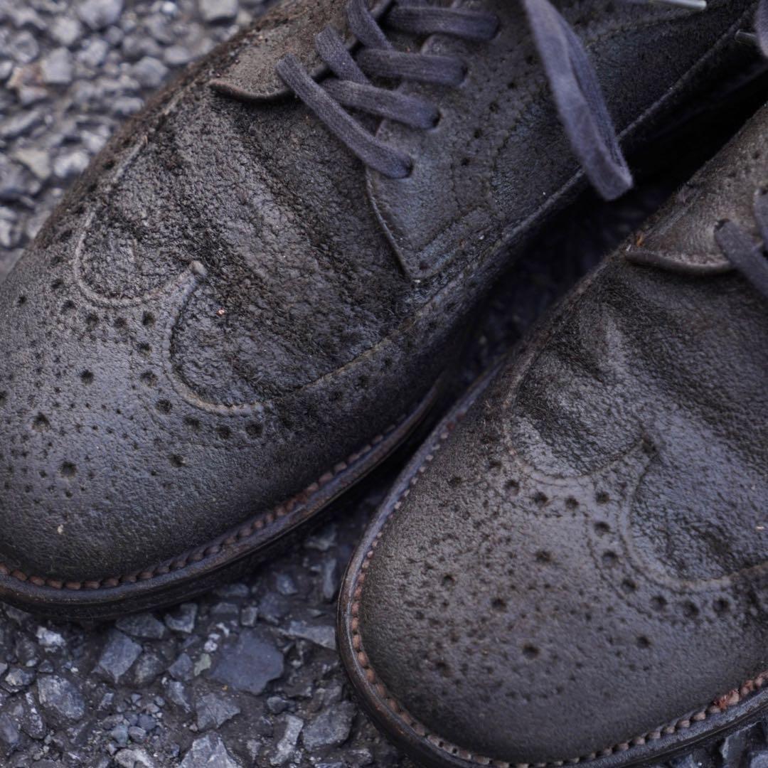 ⭐︎希少モデル⭐︎ Alden ブラウンオイルドスウェード ロングウィングUS9hD