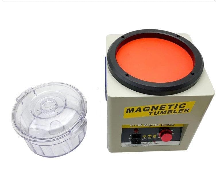 強力　磁気バレル研磨機 　大容量　つや出し　ポリッシング　ジュエリー研磨